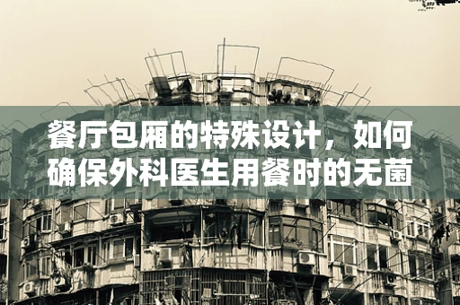 餐厅包厢的特殊设计，如何确保外科医生用餐时的无菌环境？