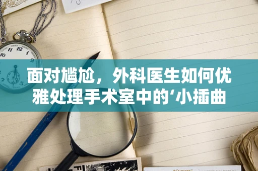 面对尴尬，外科医生如何优雅处理手术室中的‘小插曲？