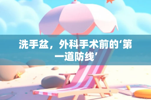 洗手盆，外科手术前的‘第一道防线’