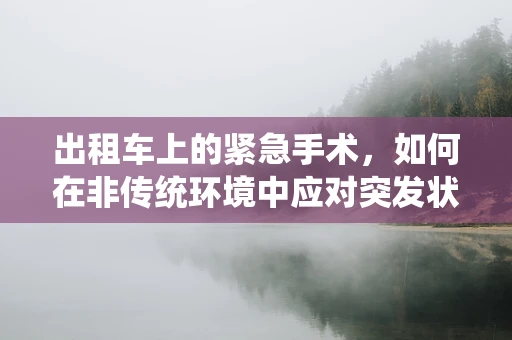 出租车上的紧急手术，如何在非传统环境中应对突发状况？