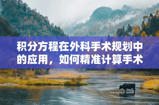 积分方程在外科手术规划中的应用，如何精准计算手术路径？