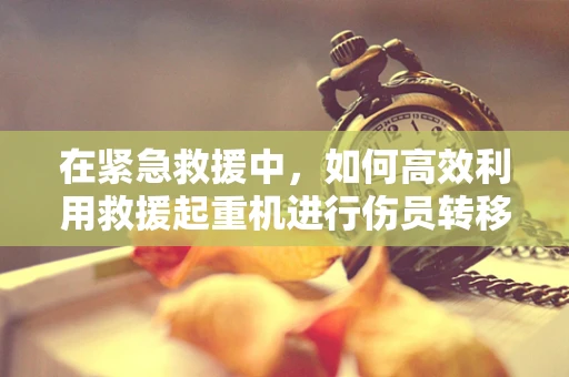 在紧急救援中，如何高效利用救援起重机进行伤员转移？