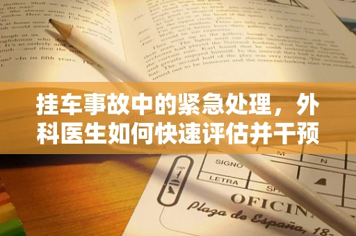 挂车事故中的紧急处理，外科医生如何快速评估并干预？