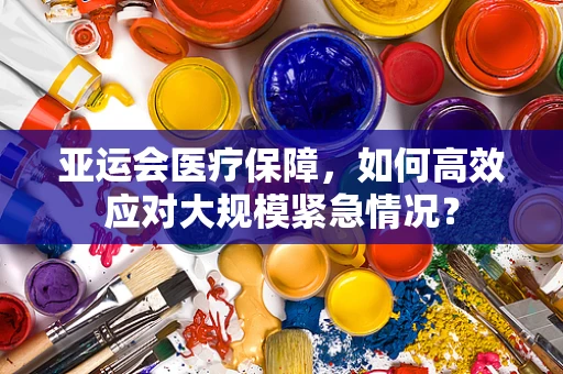亚运会医疗保障，如何高效应对大规模紧急情况？