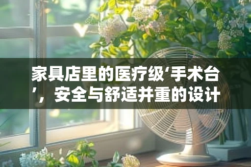 家具店里的医疗级‘手术台’，安全与舒适并重的设计考量