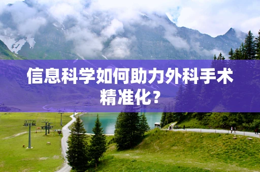 信息科学如何助力外科手术精准化？