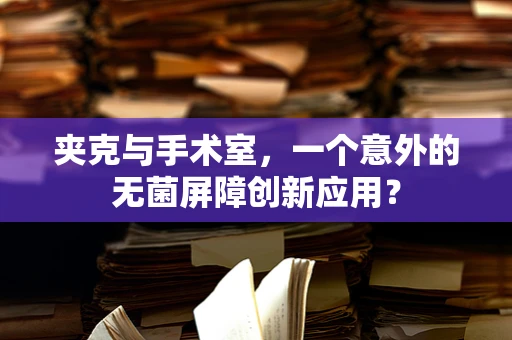 夹克与手术室，一个意外的无菌屏障创新应用？