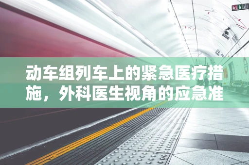 动车组列车上的紧急医疗措施，外科医生视角的应急准备与应对
