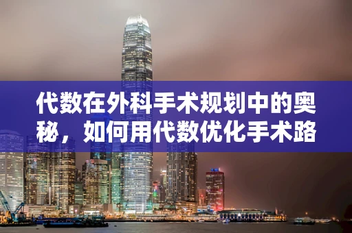 代数在外科手术规划中的奥秘，如何用代数优化手术路径？