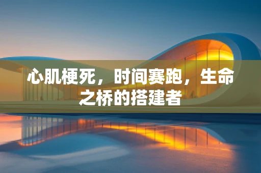心肌梗死，时间赛跑，生命之桥的搭建者