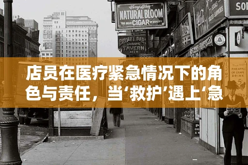店员在医疗紧急情况下的角色与责任，当‘救护’遇上‘急救’