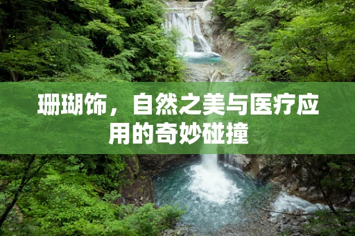 珊瑚饰，自然之美与医疗应用的奇妙碰撞