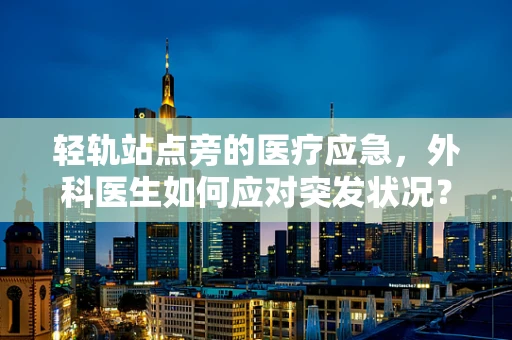 轻轨站点旁的医疗应急，外科医生如何应对突发状况？