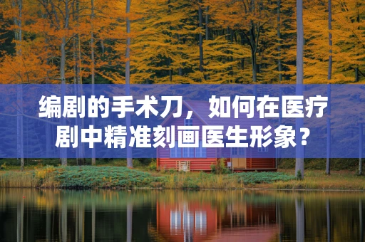 编剧的手术刀，如何在医疗剧中精准刻画医生形象？