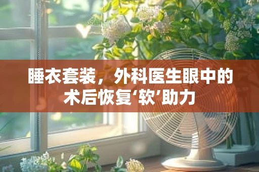 睡衣套装，外科医生眼中的术后恢复‘软’助力