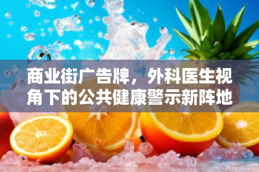商业街广告牌，外科医生视角下的公共健康警示新阵地？