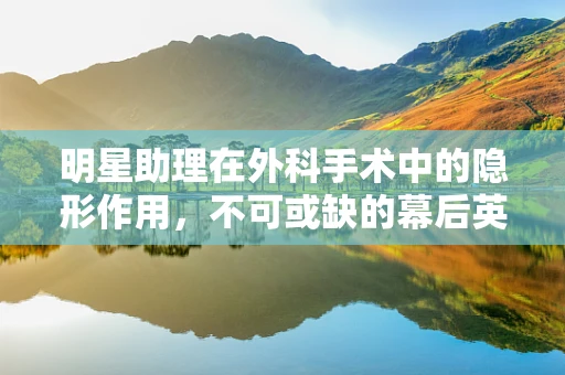 明星助理在外科手术中的隐形作用，不可或缺的幕后英雄？