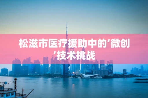 松滋市医疗援助中的‘微创’技术挑战