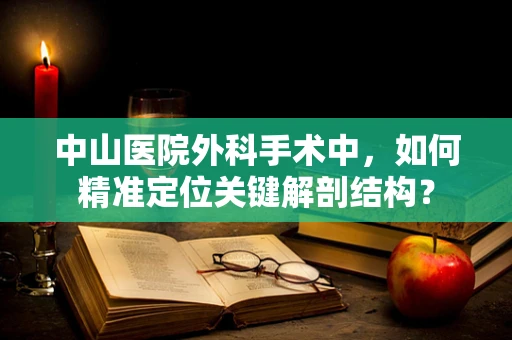 中山医院外科手术中，如何精准定位关键解剖结构？