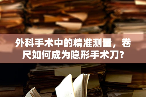 外科手术中的精准测量，卷尺如何成为隐形手术刀？