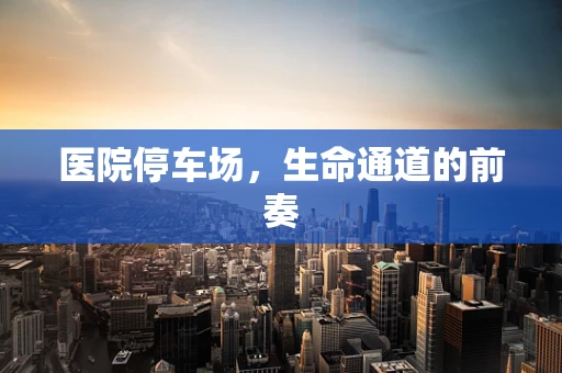医院停车场，生命通道的前奏