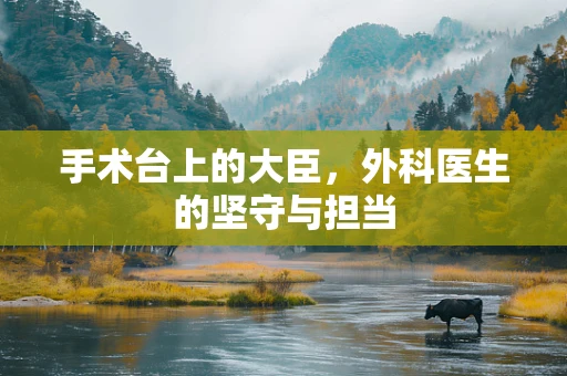 手术台上的大臣，外科医生的坚守与担当
