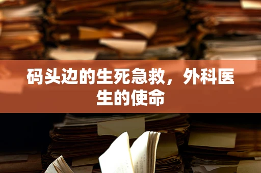 码头边的生死急救，外科医生的使命