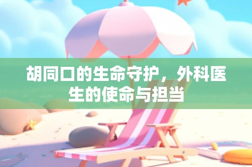 胡同口的生命守护，外科医生的使命与担当