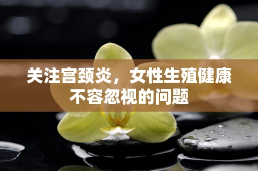 关注宫颈炎，女性生殖健康不容忽视的问题