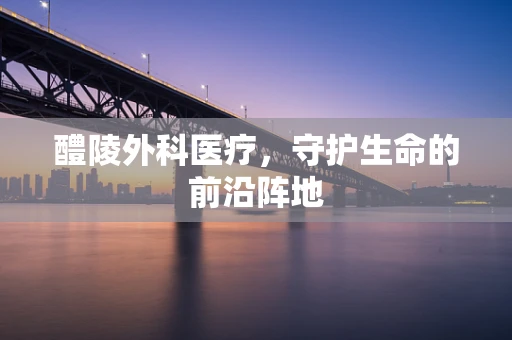 醴陵外科医疗，守护生命的前沿阵地