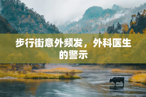 步行街意外频发，外科医生的警示