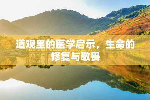 道观里的医学启示，生命的修复与敬畏