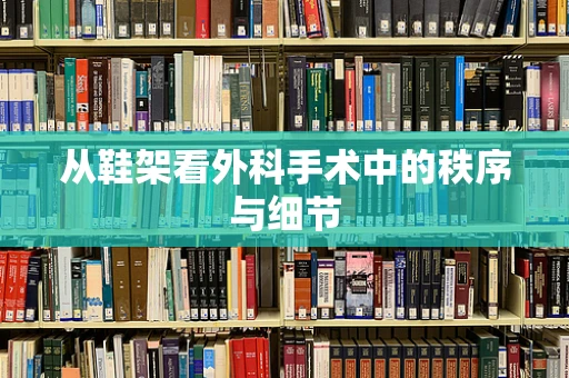 从鞋架看外科手术中的秩序与细节