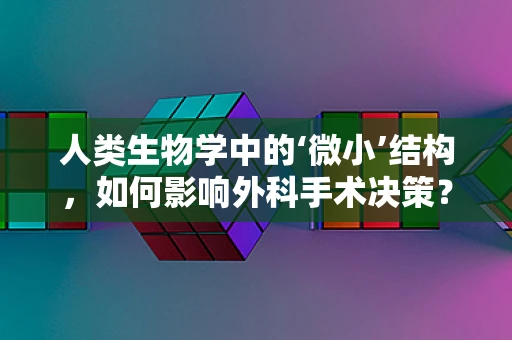 人类生物学中的‘微小’结构，如何影响外科手术决策？