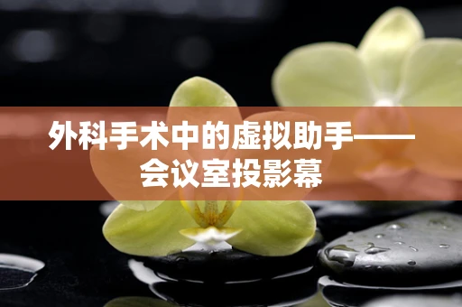 外科手术中的虚拟助手——会议室投影幕