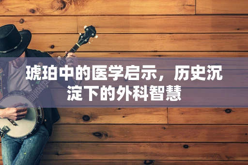 琥珀中的医学启示，历史沉淀下的外科智慧