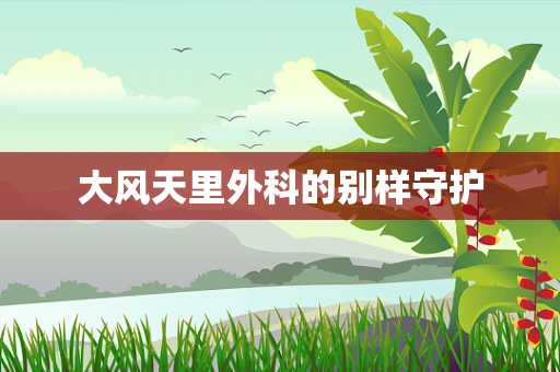 大风天里外科的别样守护