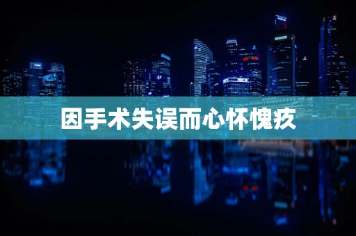 因手术失误而心怀愧疚