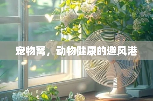 宠物窝，动物健康的避风港