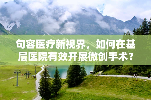 句容医疗新视界，如何在基层医院有效开展微创手术？
