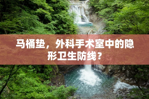 马桶垫，外科手术室中的隐形卫生防线？