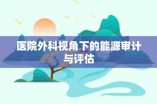 医院外科视角下的能源审计与评估