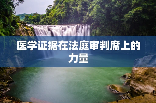 医学证据在法庭审判席上的力量