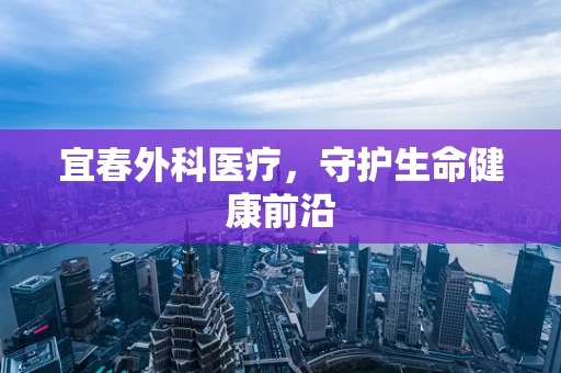 宜春外科医疗，守护生命健康前沿