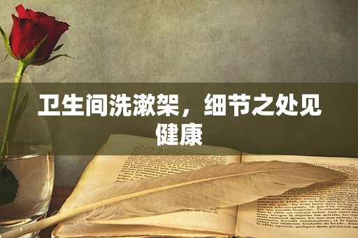 卫生间洗漱架，细节之处见健康