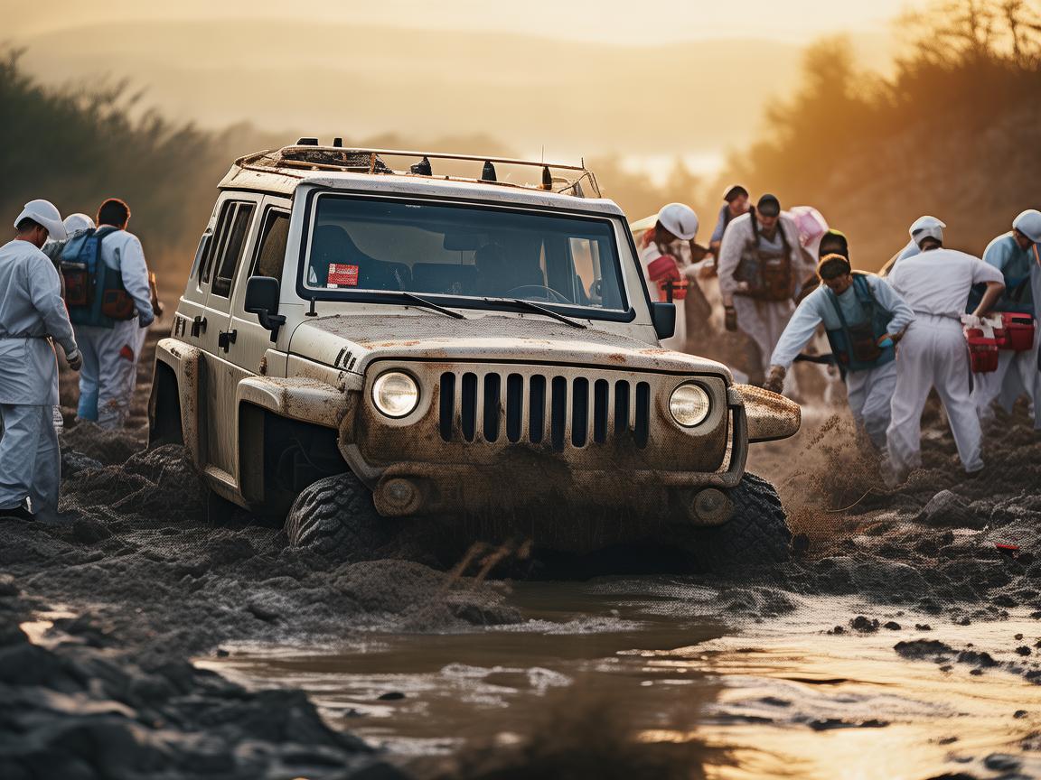 吉普车事故中的外科急救