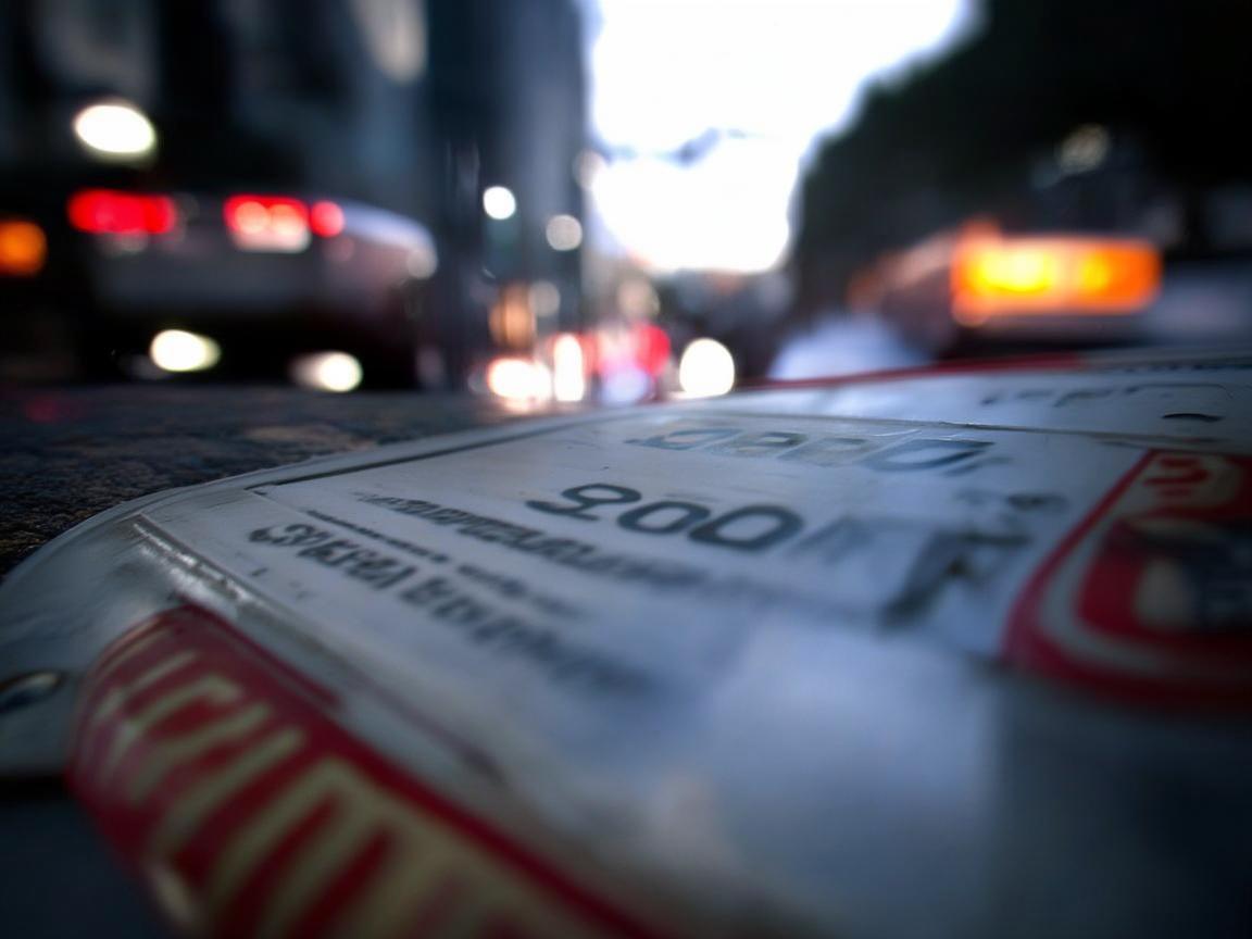 出租车停靠点旁的医疗警示